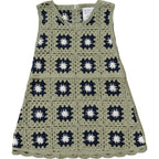 Girls Crochet Cover Up Dress - Blissfully Lavender BoutiqueMebie Baby