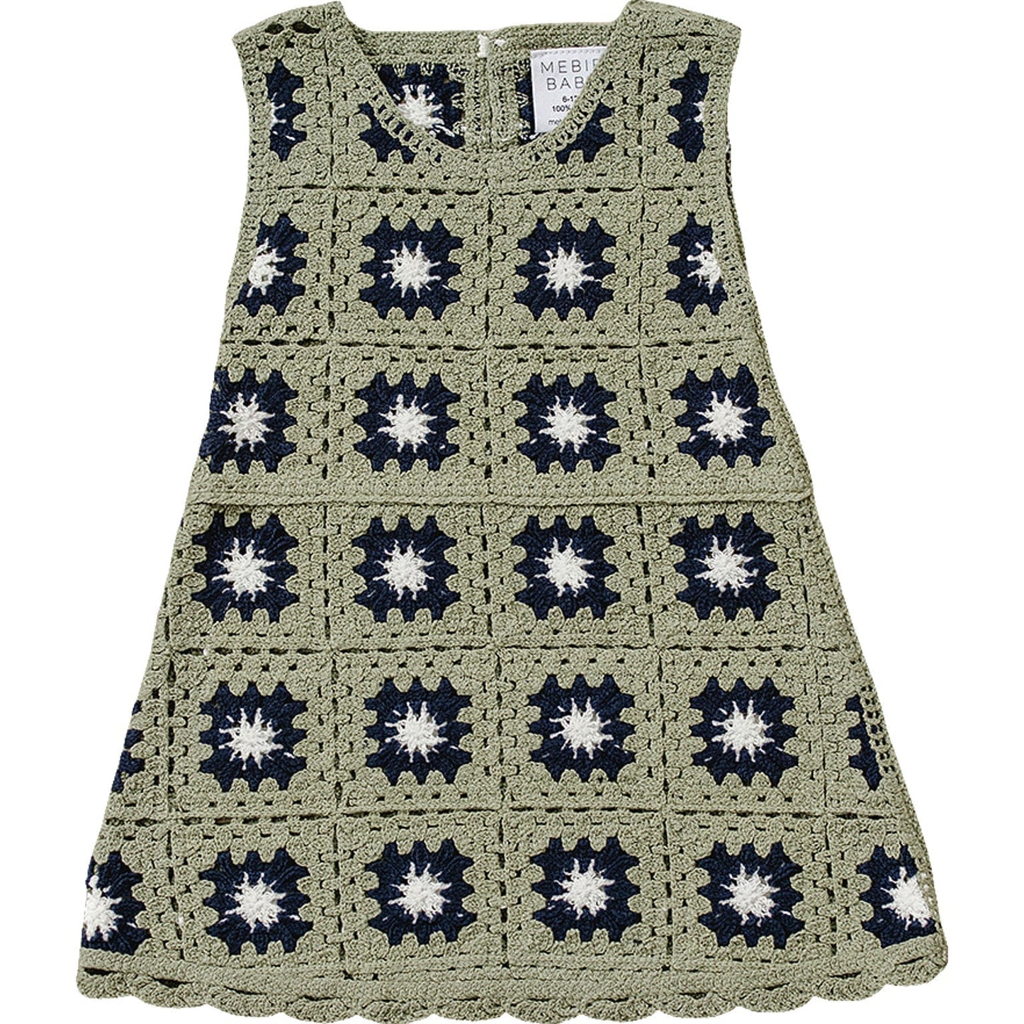 Girls Crochet Cover Up Dress - Blissfully Lavender BoutiqueMebie Baby