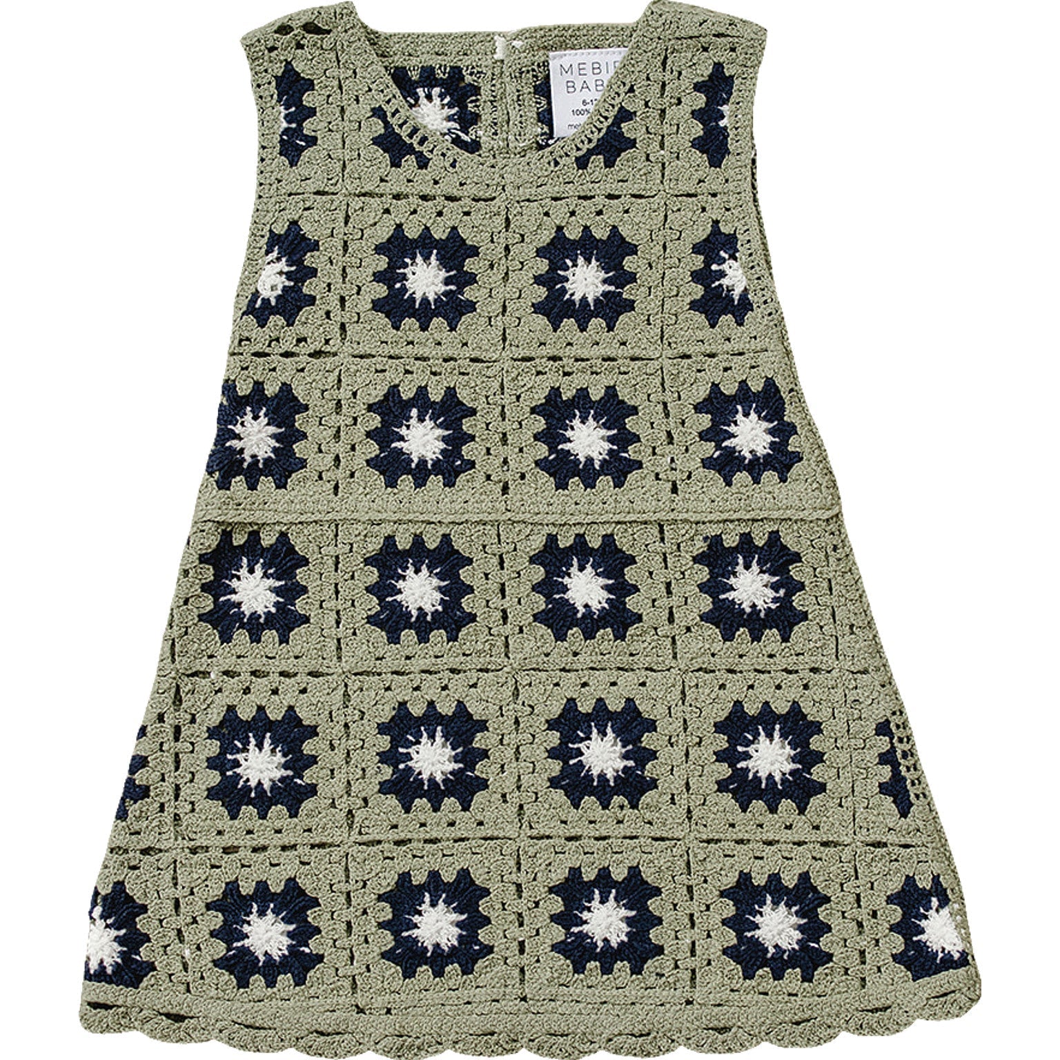 Girls Crochet Cover Up Dress - Blissfully Lavender BoutiqueMebie Baby