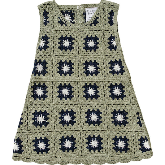 Girls Crochet Cover Up Dress - Blissfully Lavender BoutiqueMebie Baby