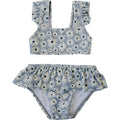 Girls Daisy Ruffle Bikini Set - Blissfully Lavender BoutiqueMebie Baby