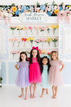 Girls Dusty Pink Shimmer Tutu Dress - Blissfully Lavender BoutiqueMila & Rose ®