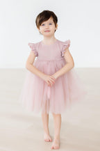 Girls Dusty Pink Shimmer Tutu Dress - Blissfully Lavender BoutiqueMila & Rose ®