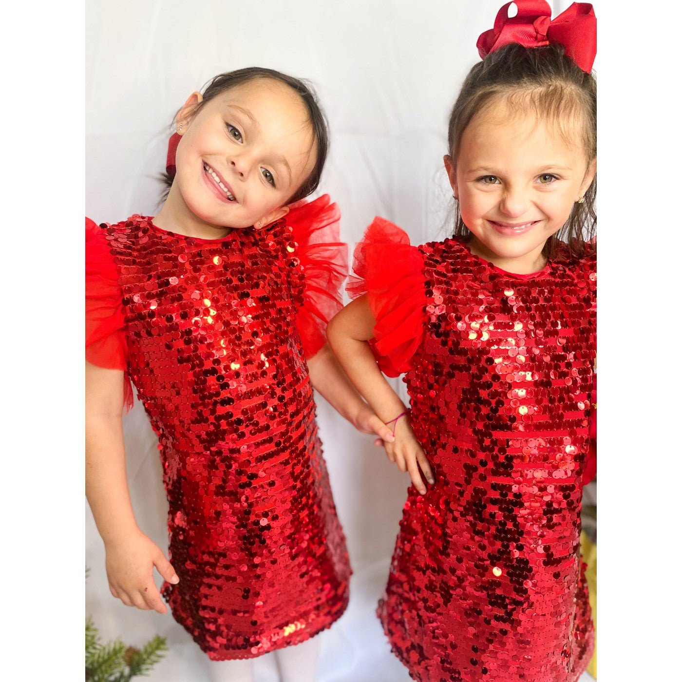 Girls Holly Jolly Holiday Dress - Blissfully Lavender BoutiqueThree Wildflower Designs