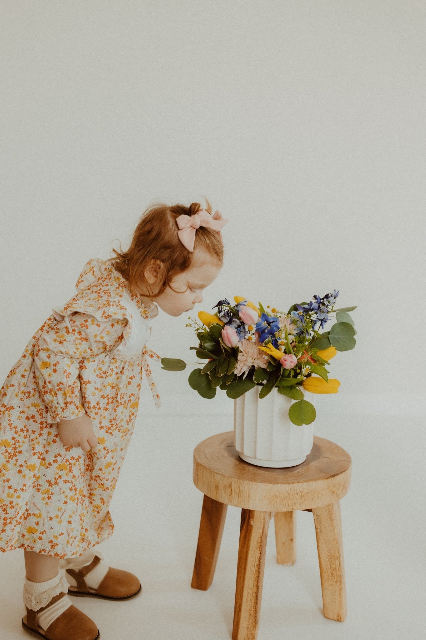 Girls Honey Blossom Dress - Blissfully Lavender BoutiqueMebie Baby