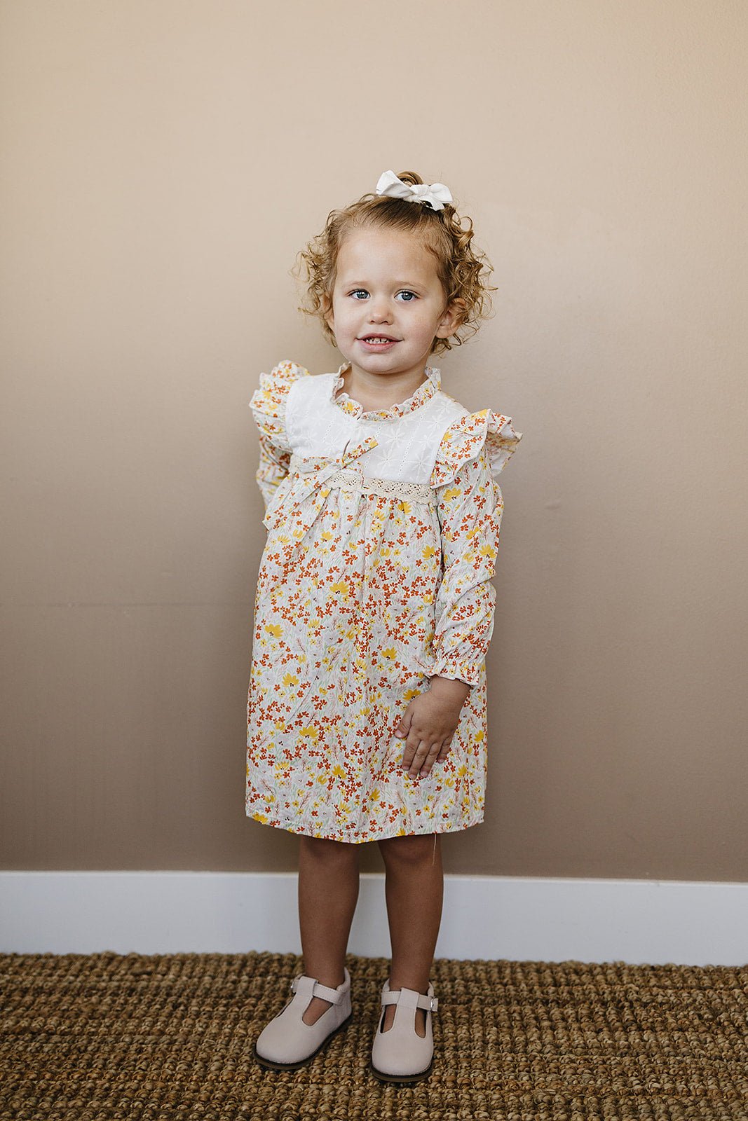 Girls Honey Blossom Dress - Blissfully Lavender BoutiqueMebie Baby