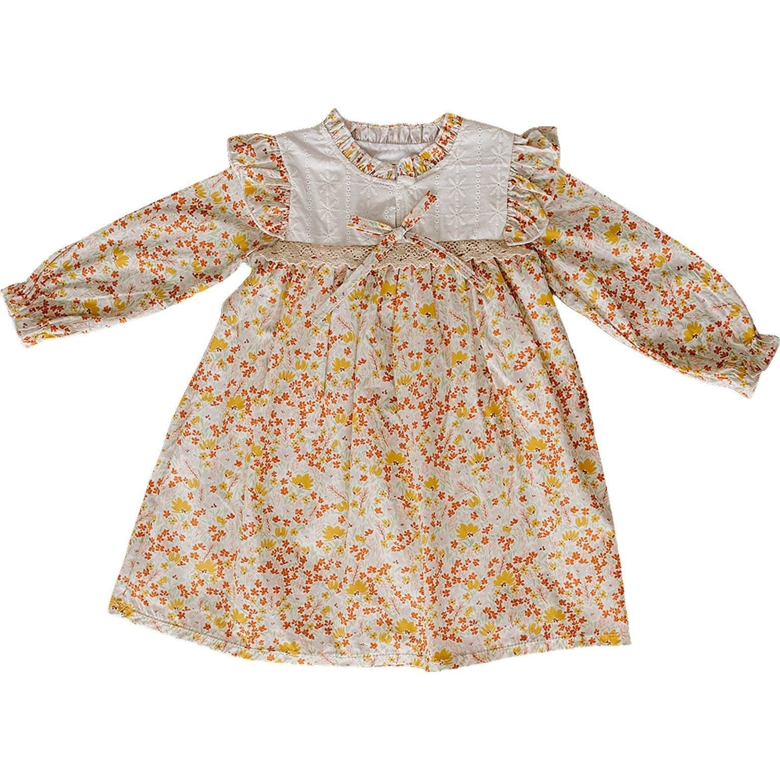 Girls Honey Blossom Dress - Blissfully Lavender BoutiqueMebie Baby