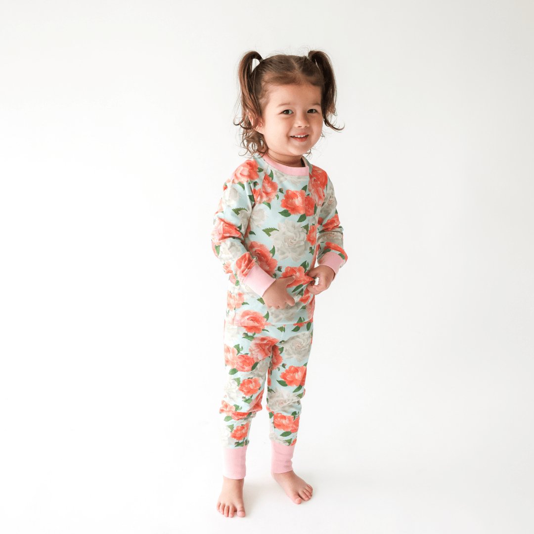 Girls Lola & Taylor Pajama Set - Blissfully Lavender BoutiqueTiny Trendsetter Inc.