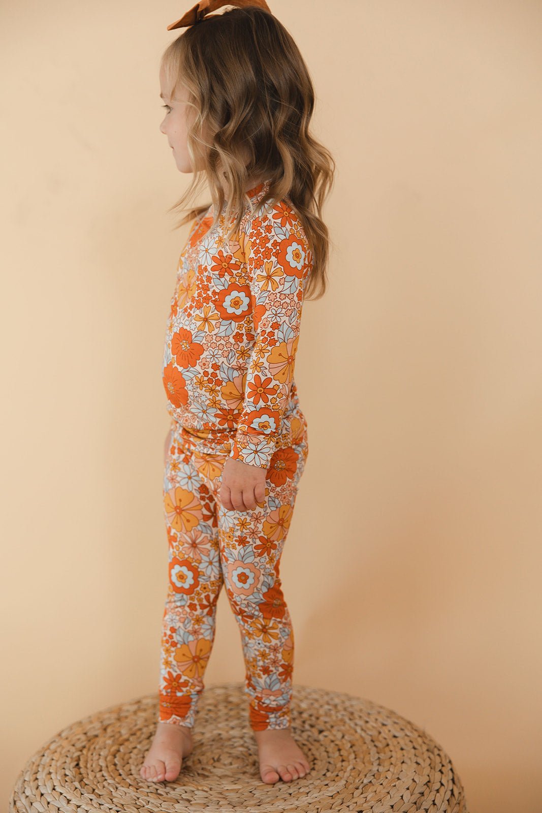Girls Marigold Pajama Set - Blissfully Lavender BoutiqueBlush Lotus