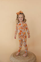 Girls Marigold Pajama Set - Blissfully Lavender BoutiqueBlush Lotus