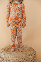 Girls Marigold Pajama Set - Blissfully Lavender BoutiqueBlush Lotus