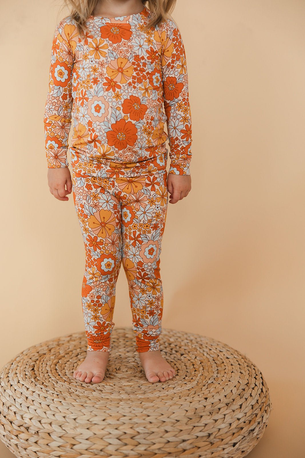 Girls Marigold Pajama Set - Blissfully Lavender BoutiqueBlush Lotus
