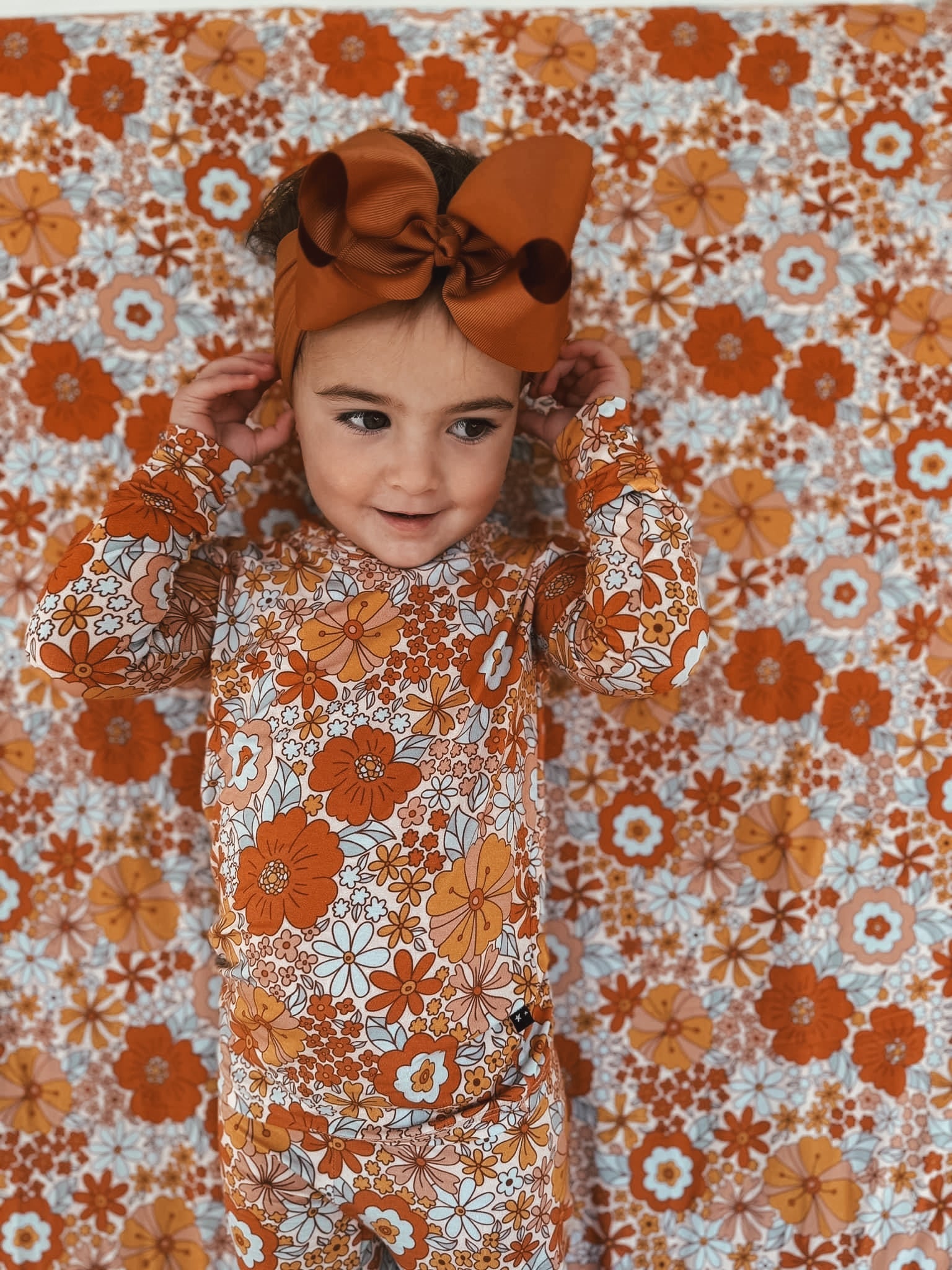Girls Marigold Pajama Set - Blissfully Lavender BoutiqueBlush Lotus