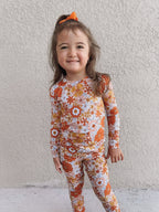 Girls Marigold Pajama Set - Blissfully Lavender BoutiqueBlush Lotus