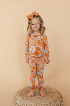 Girls Marigold Pajama Set - Blissfully Lavender BoutiqueBlush Lotus