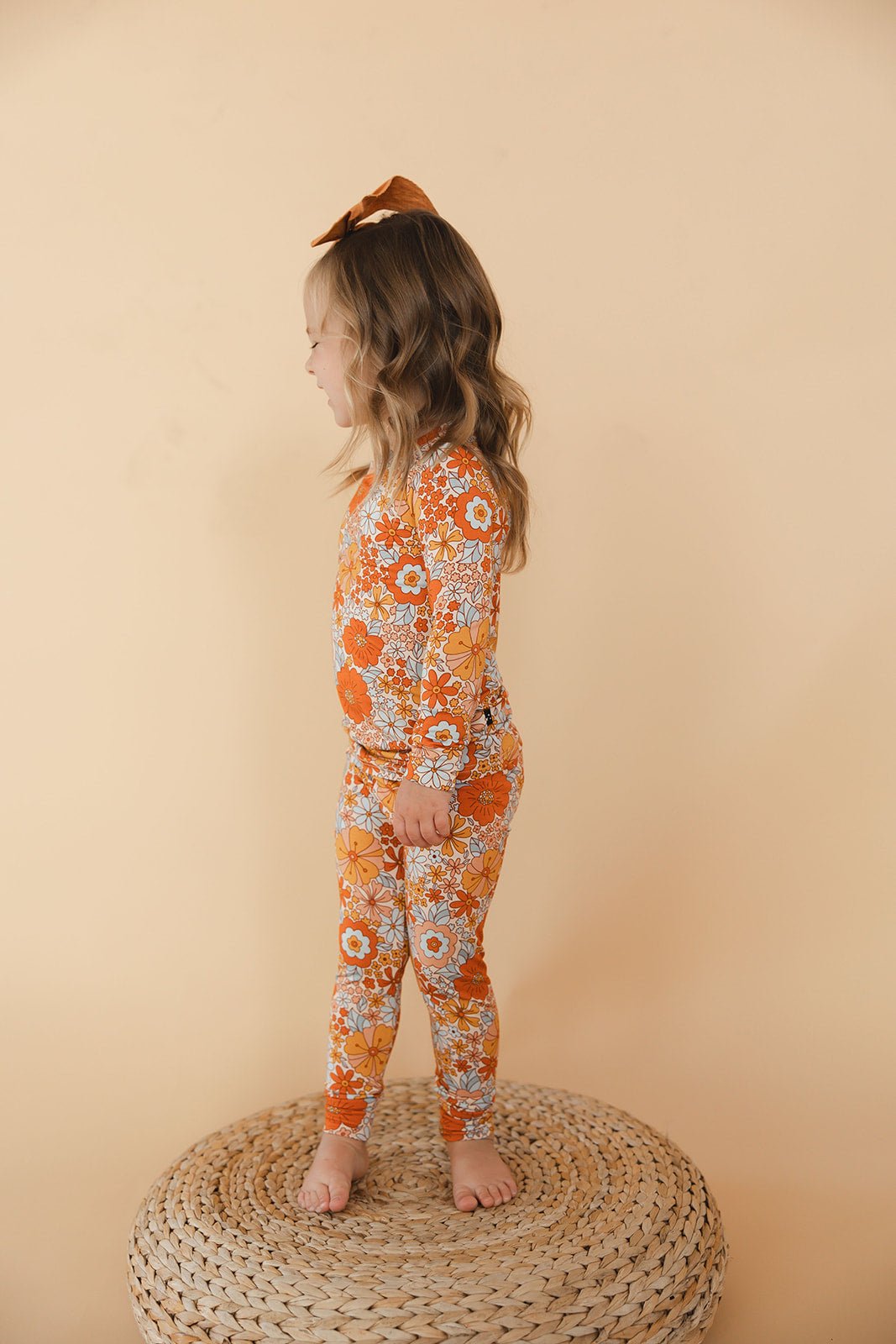 Girls Marigold Pajama Set - Blissfully Lavender BoutiqueBlush Lotus