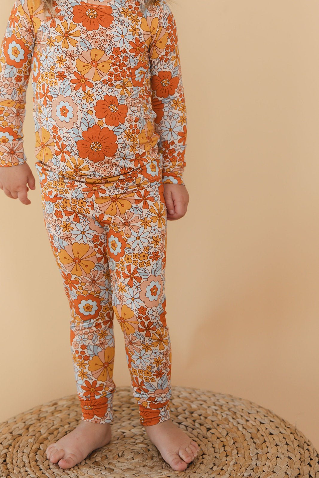 Girls Marigold Pajama Set - Blissfully Lavender BoutiqueBlush Lotus