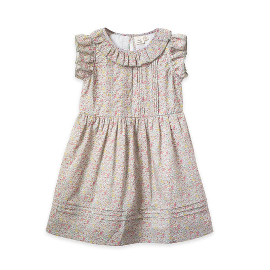 Girls Meadow Floral Ana Dress - Blissfully Lavender BoutiqueBeet World