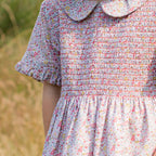 Girls Meadow Floral Briar Dress with Smocking - Blissfully Lavender BoutiqueBeet World