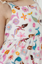 Girls Mermaid Magic Ruffle Maxi Dress - Blissfully Lavender BoutiqueMila & Rose ®