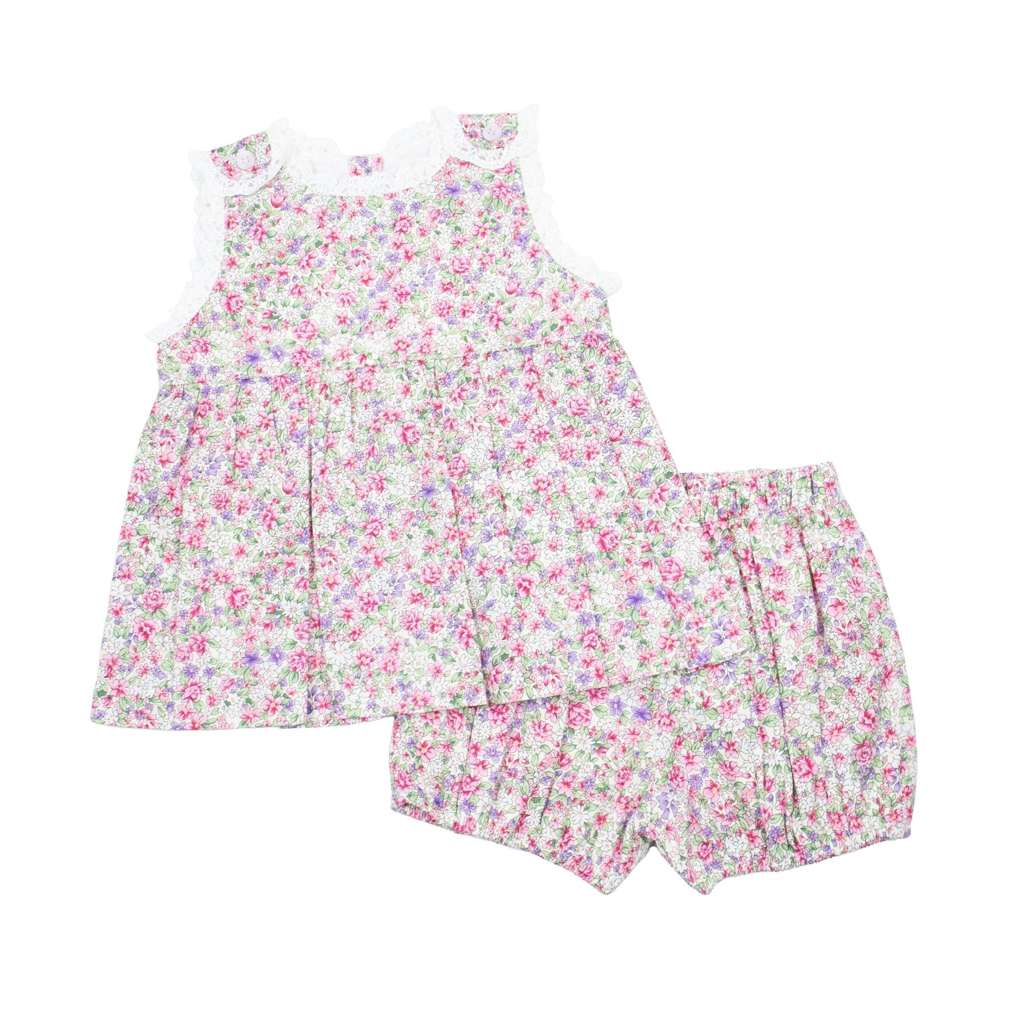 Girls Mila Sleeveless Short Set - Blissfully Lavender BoutiqueCuclie