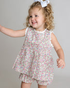 Girls Mila Sleeveless Short Set - Blissfully Lavender BoutiqueCuclie