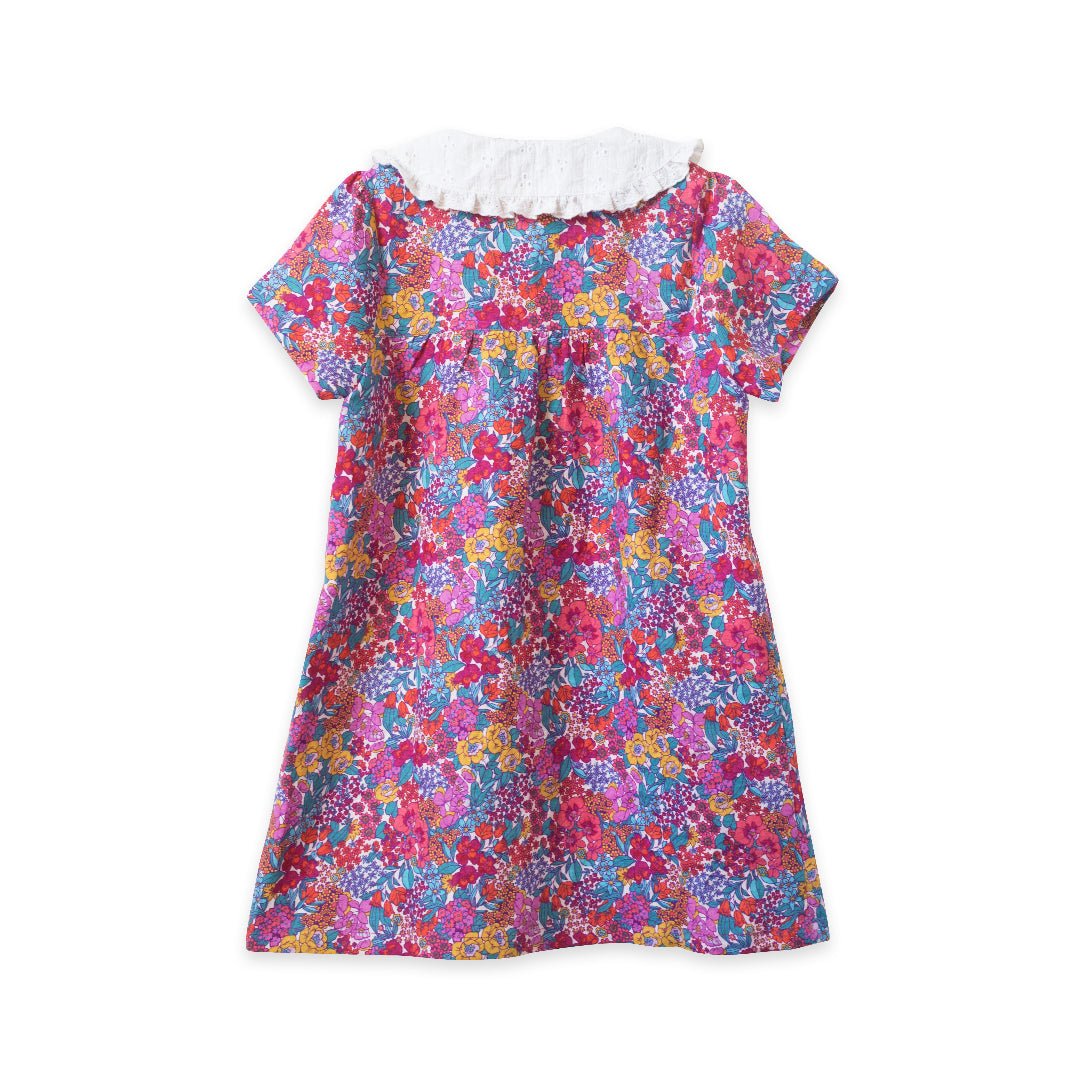 Girls Orchild Broderie Collar Fae Dress - Blissfully Lavender BoutiqueBeet World