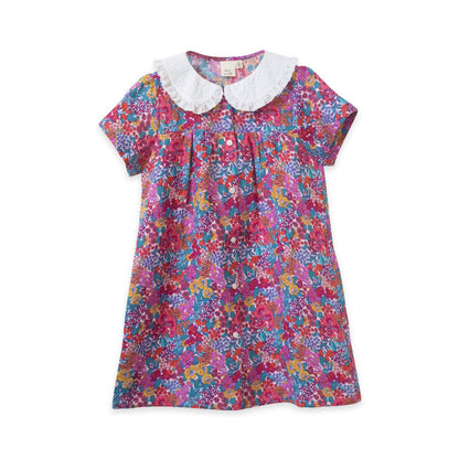 Girls Orchild Broderie Collar Fae Dress - Blissfully Lavender BoutiqueBeet World