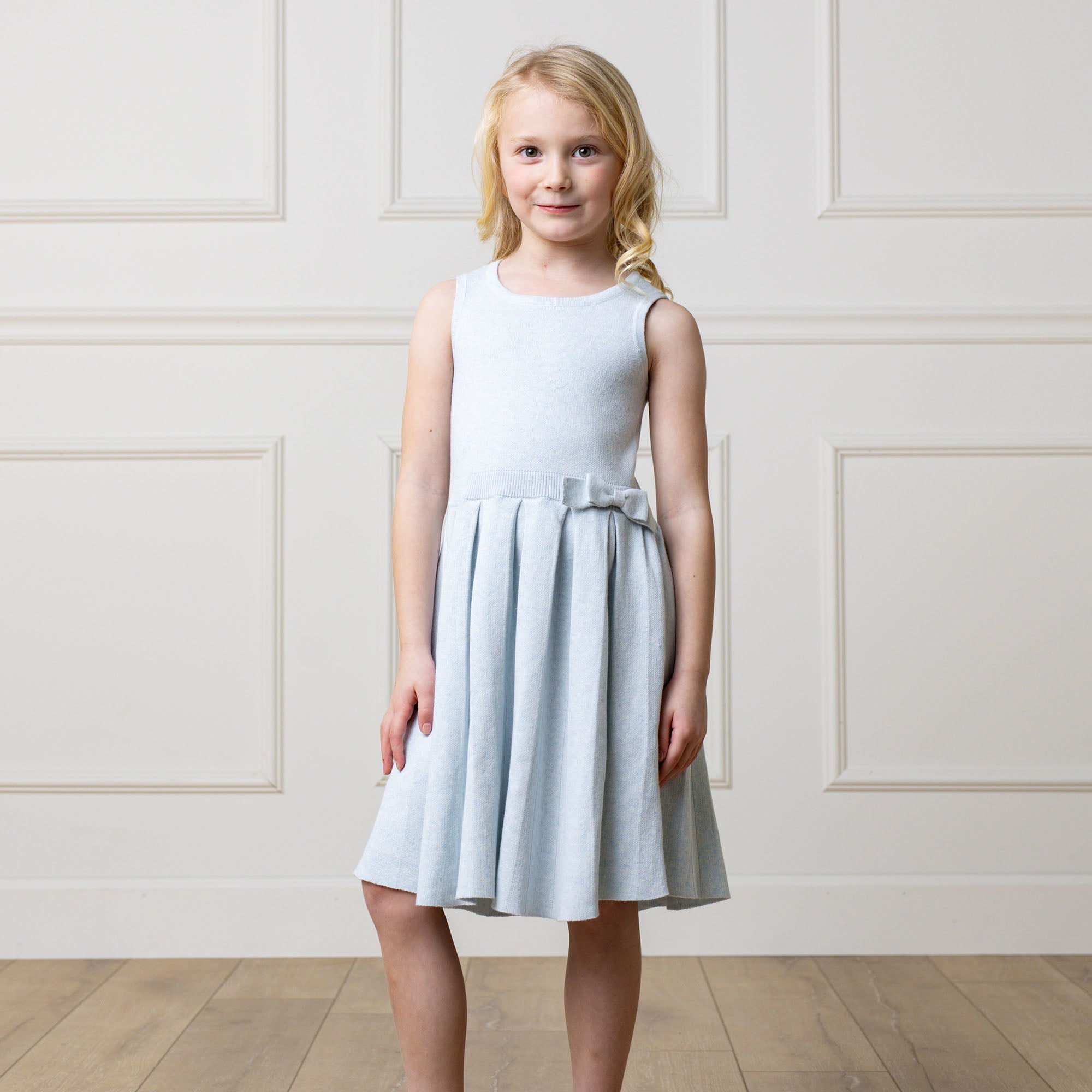 Girls Organic Pleated Sweater Dress - Blissfully Lavender BoutiqueHope & Henry