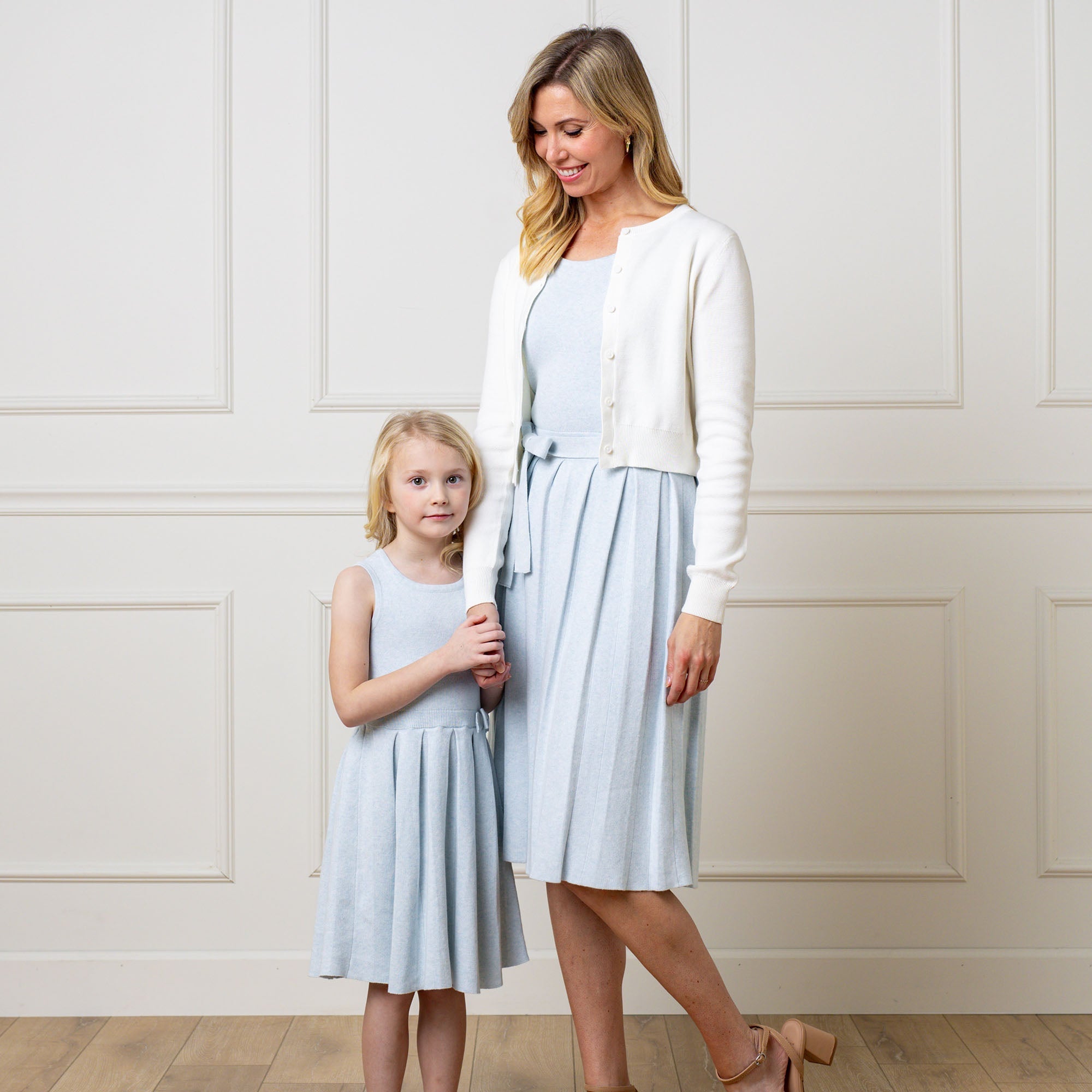 Girls Organic Pleated Sweater Dress - Blissfully Lavender BoutiqueHope & Henry