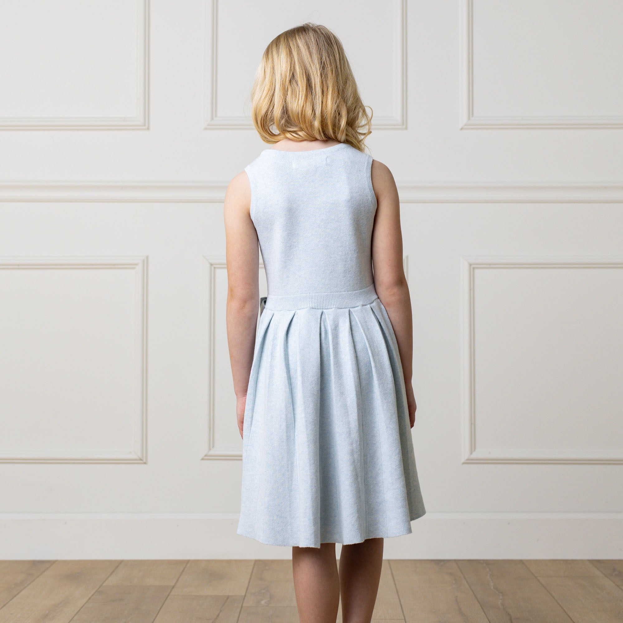 Girls Organic Pleated Sweater Dress - Blissfully Lavender BoutiqueHope & Henry