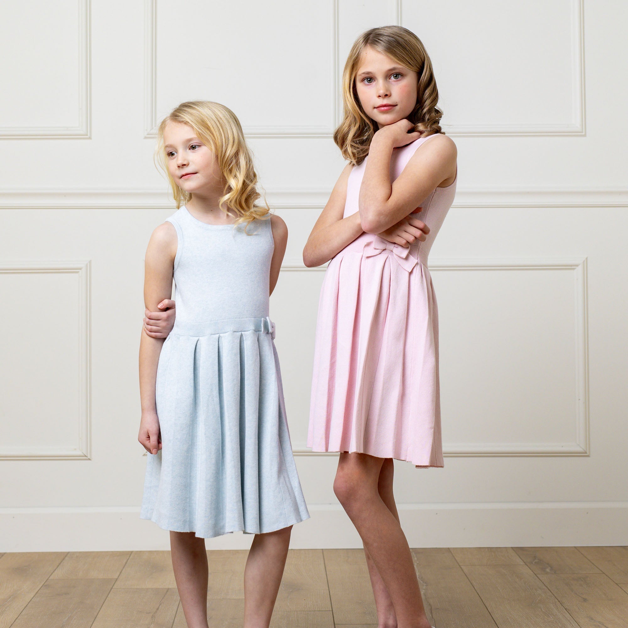 Girls Organic Pleated Sweater Dress - Blissfully Lavender BoutiqueHope & Henry