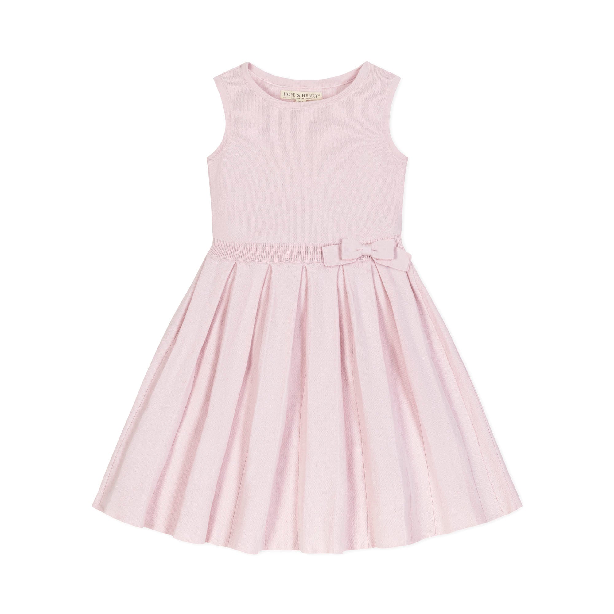 Girls Organic Pleated Sweater Dress - Blissfully Lavender BoutiqueHope & Henry