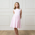 Girls Organic Sateen Party Dress - Blissfully Lavender BoutiqueHope & Henry
