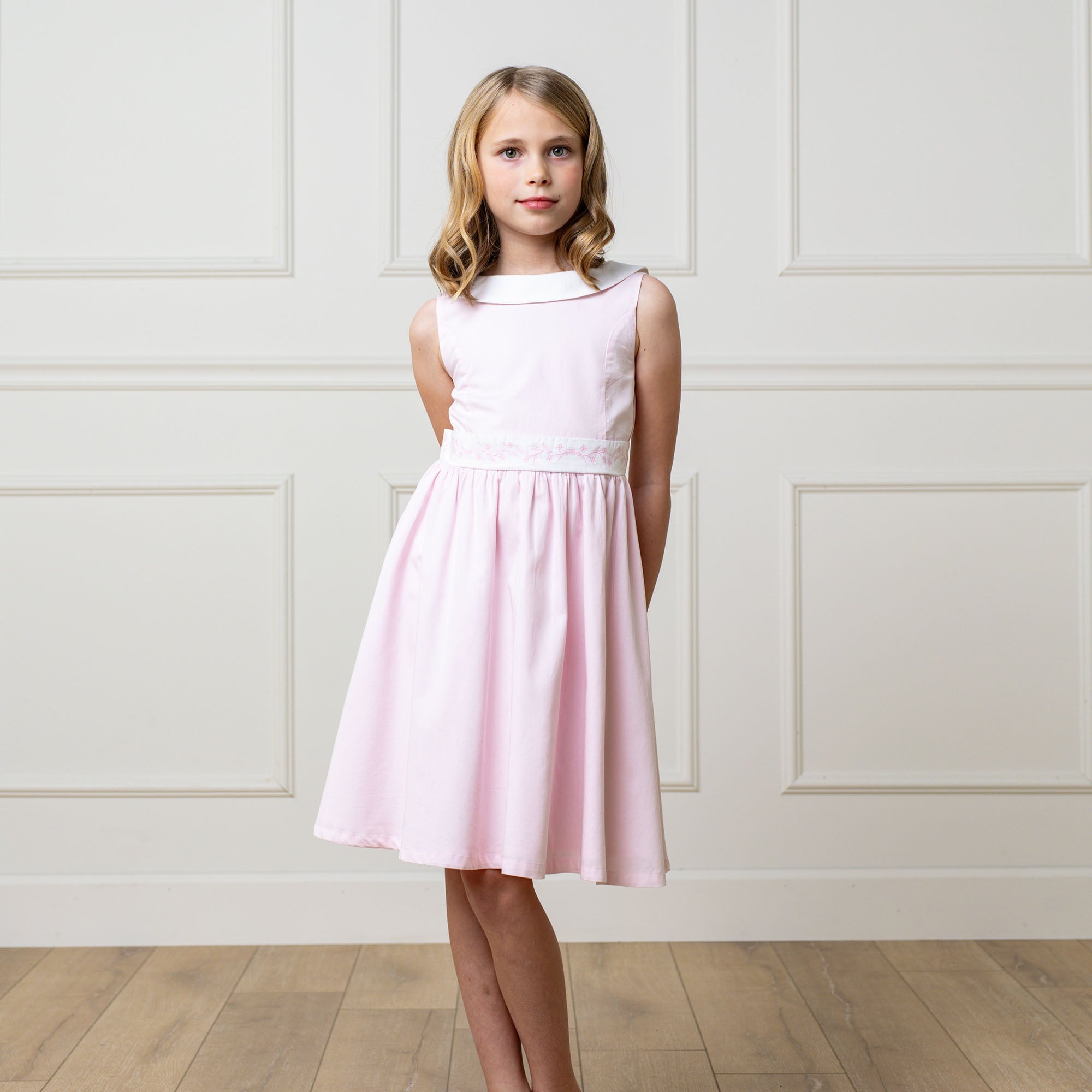 Girls Organic Sateen Party Dress - Blissfully Lavender BoutiqueHope & Henry