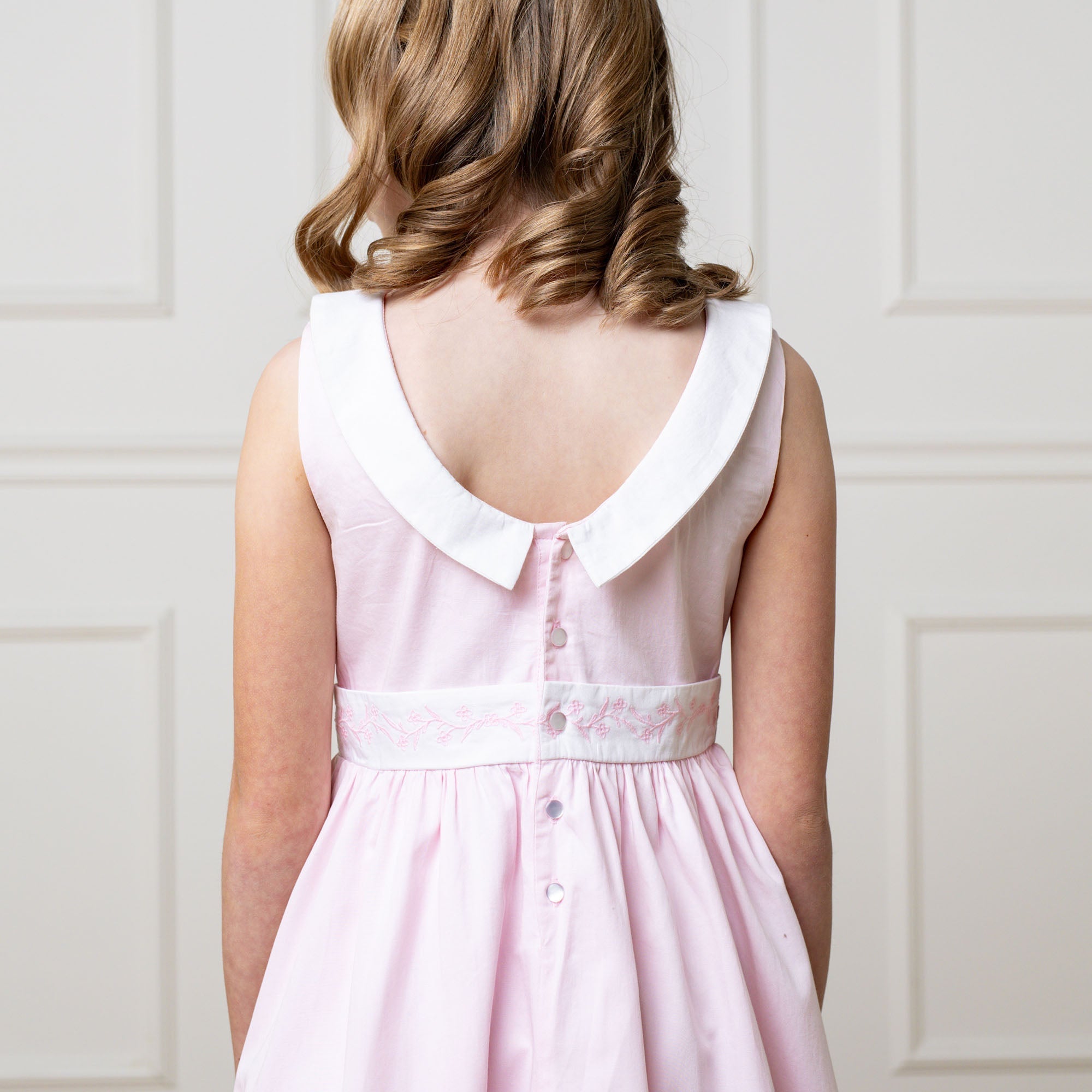 Girls Organic Sateen Party Dress - Blissfully Lavender BoutiqueHope & Henry