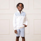 Girls Organic Seersucker Short - Blissfully Lavender BoutiqueHope & Henry