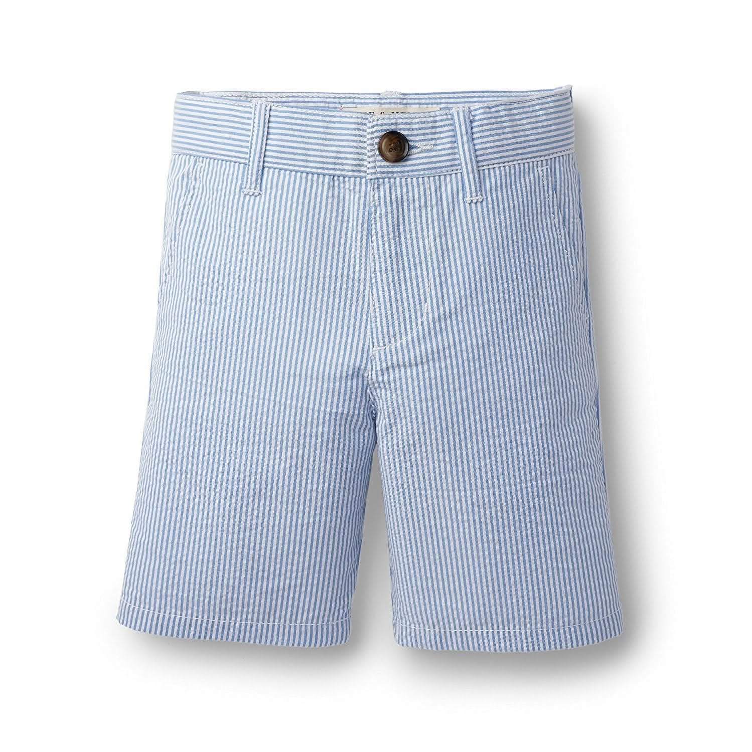 Girls Organic Seersucker Short - Blissfully Lavender BoutiqueHope & Henry