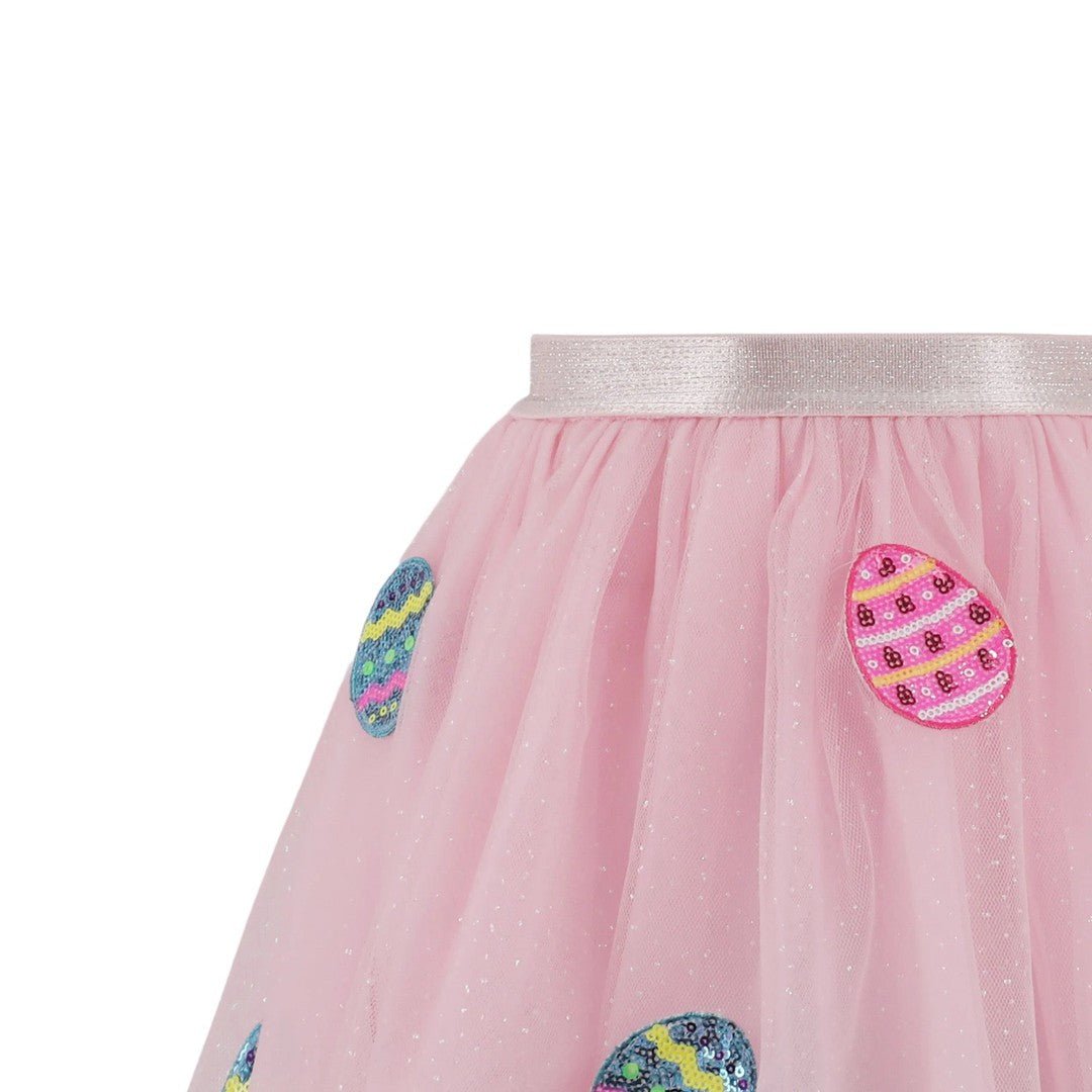 Girls Patched Easter Tulle Skirt - Blissfully Lavender BoutiqueThree Wildflower Designs