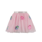 Girls Patched Easter Tulle Skirt - Blissfully Lavender BoutiqueThree Wildflower Designs