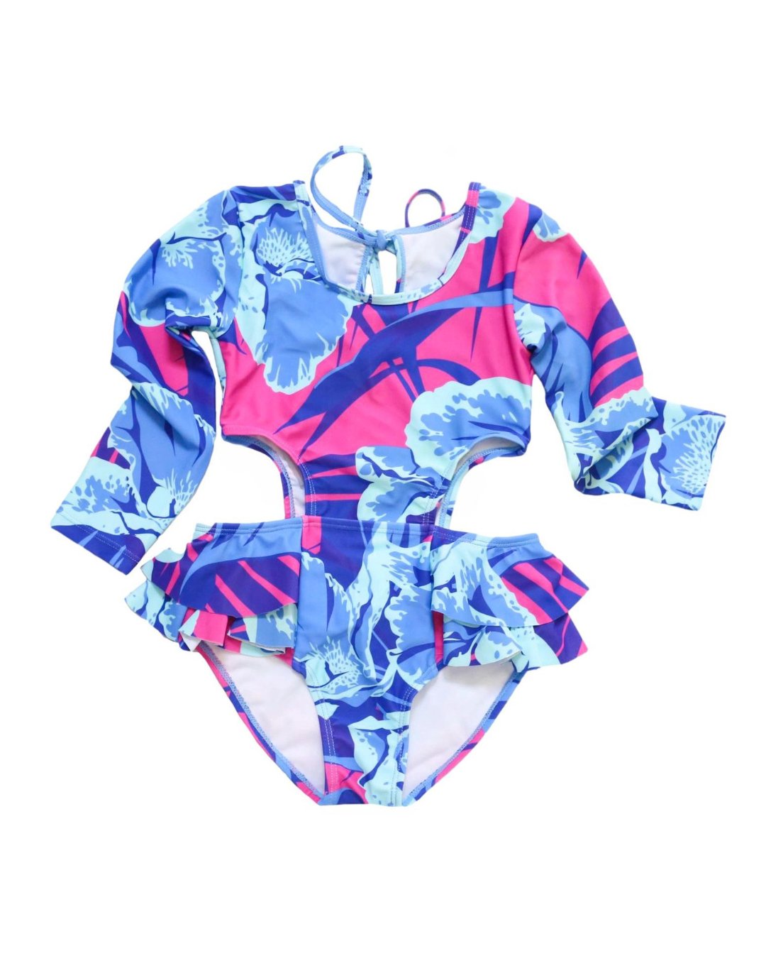Girls "Piece of Cabo" One Piece Swimsuit - Blissfully Lavender BoutiqueBlueberry Bay Swim
