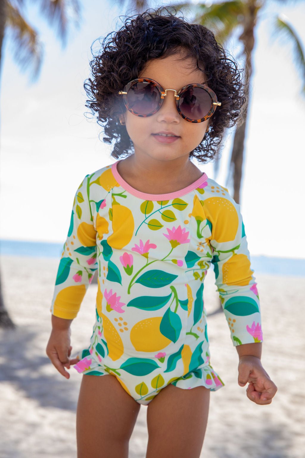 Girls Pinkham Hollow One Piece Swimsuit - Blissfully Lavender BoutiqueBlueberry Bay