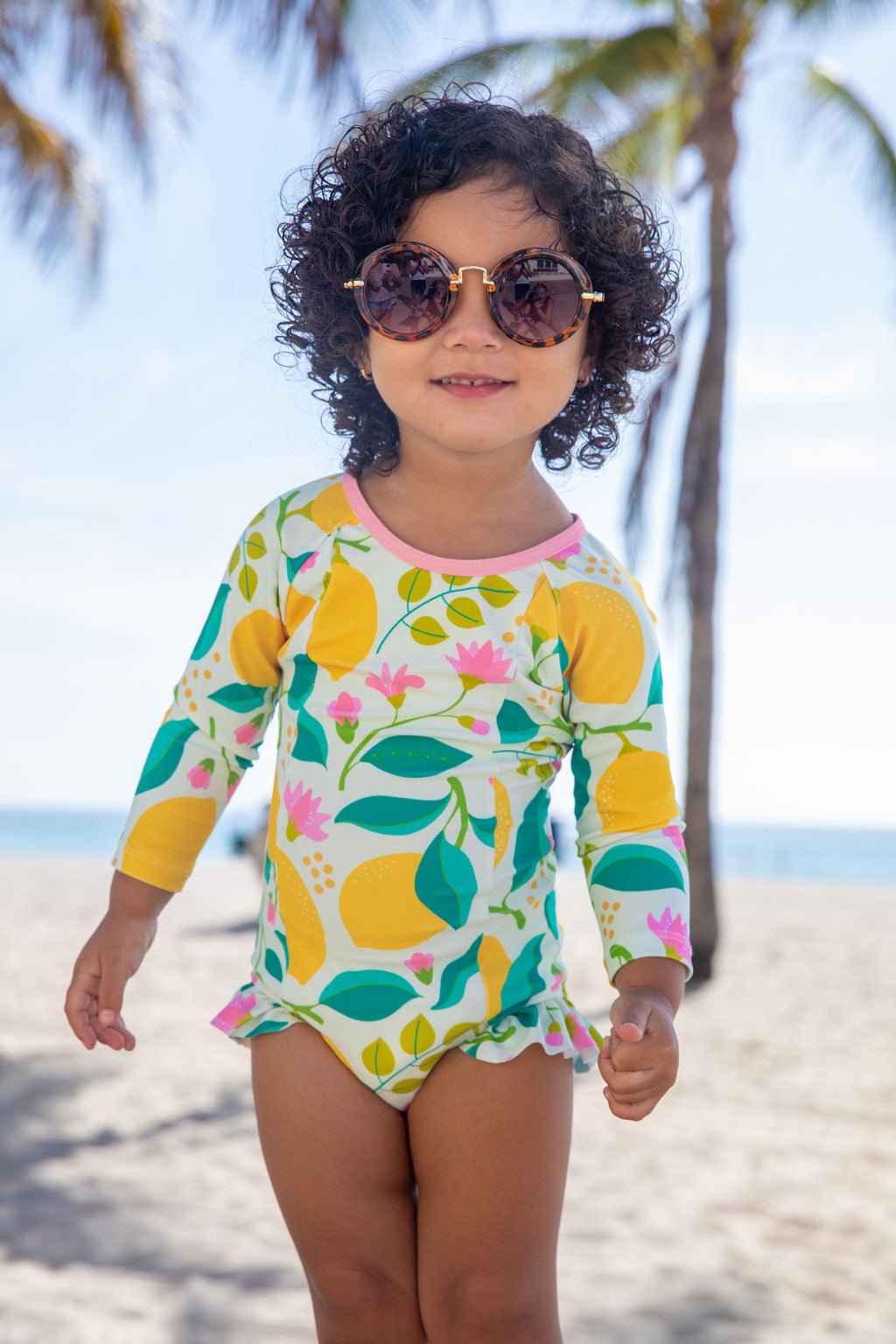 Girls Pinkham Hollow One Piece Swimsuit - Blissfully Lavender BoutiqueBlueberry Bay