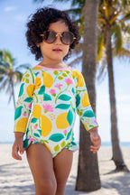 Girls Pinkham Hollow One Piece Swimsuit - Blissfully Lavender BoutiqueBlueberry Bay