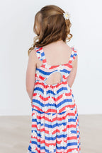 Girls Ruffle Maxi Dress - Blissfully Lavender BoutiqueMila & Rose ®