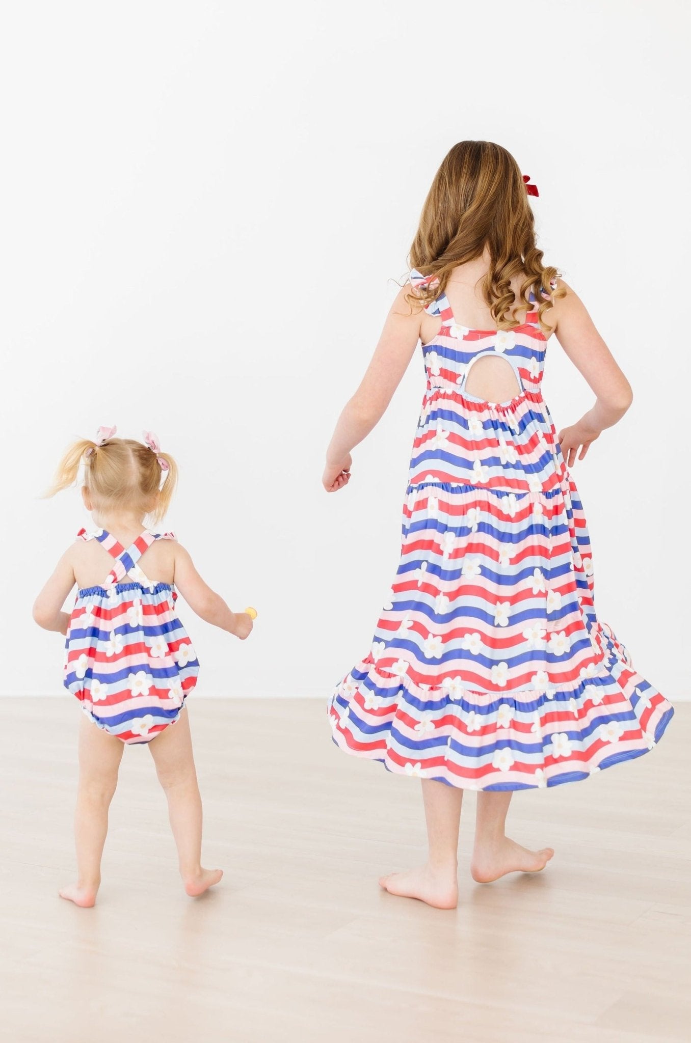 Girls Ruffle Maxi Dress - Blissfully Lavender BoutiqueMila & Rose ®