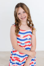 Girls Ruffle Maxi Dress - Blissfully Lavender BoutiqueMila & Rose ®