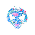 Girls Sapphire Escape One Piece Swimsuit - Blissfully Lavender BoutiqueBlueberry Bay