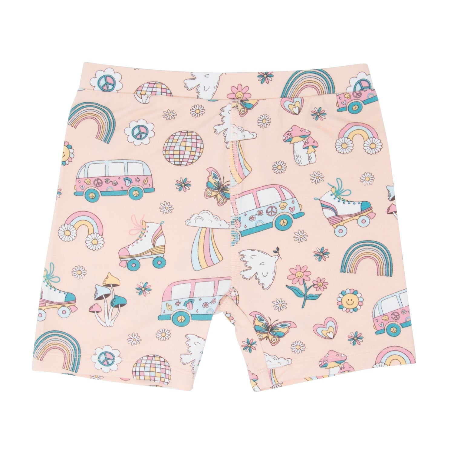 Girls Summer Two - Piece Pajama Short Set - Blissfully Lavender BoutiqueSweet Bamboo