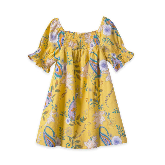 Girls Sunshine Paisley Olivia Dress - Blissfully Lavender BoutiqueBeet World